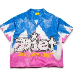Diet Starts Monday Knievel Button Up Shirt