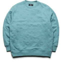 Eastside Golf Fleece All-Over Script Crew