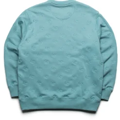 Eastside Golf Fleece All-Over Script Crew