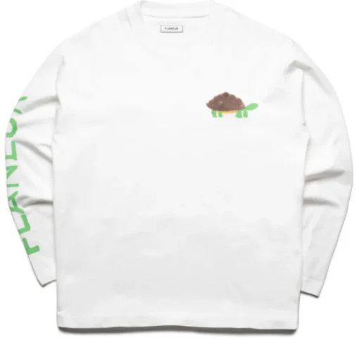 Flaneur Watercolor Turtle L/S Tee