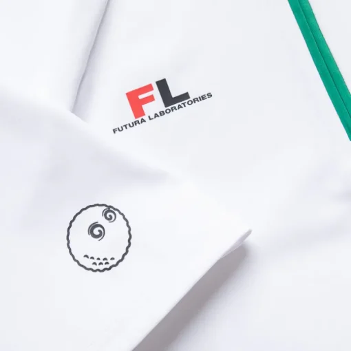 Futura Laboratories x Malbon Golf Zip Raglan Blade Polo