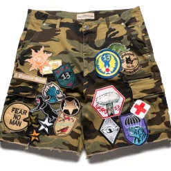 Godspeed New York Patchwork Cargo Shorts