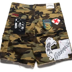 Godspeed New York Patchwork Cargo Shorts