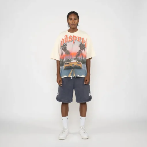 Godspeed New York Sunset Blvd Tee