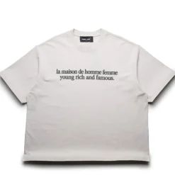 Homme Femme Destroyed Maison Tee