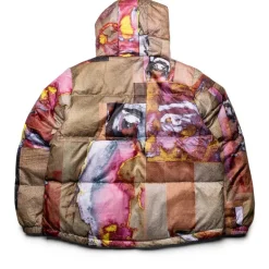 KidSuper Faces Collage Printed Puffer