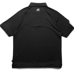 Malbon Golf Raglan Sleeve Mesh Polo