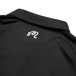 Malbon Golf Raglan Sleeve Mesh Polo