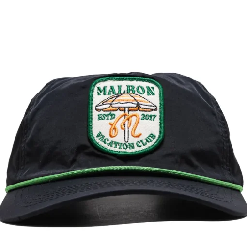 Malbon Golf Vacation Club Nylon Rope Hat