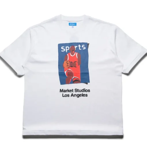 Market Illustrated Basketball Tee