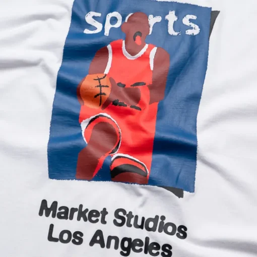 Market Illustrated Basketball Tee