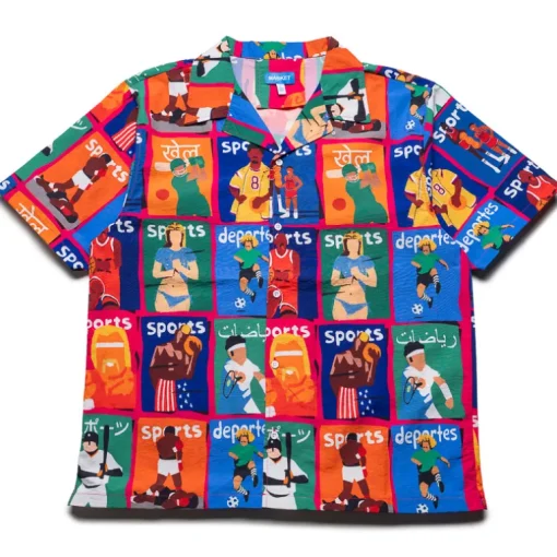 Market Illustrated S/S Button Up