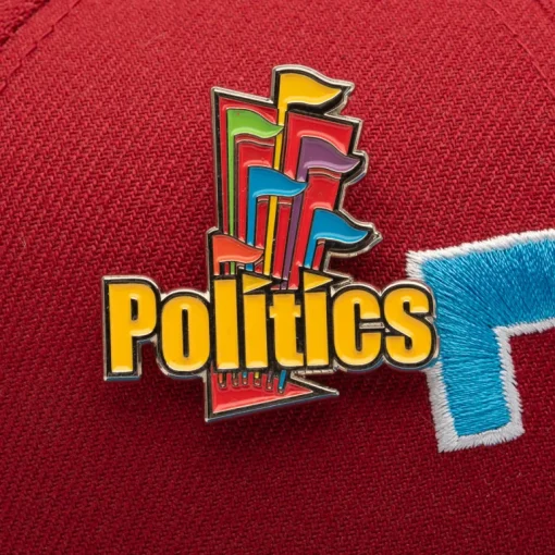 New Era x Politics Texas Rangers 59FIFTY Fitted Hat