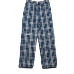 Pleasures Formula Plaid Baggy Jeans
