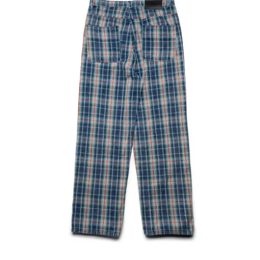 Pleasures Formula Plaid Baggy Jeans
