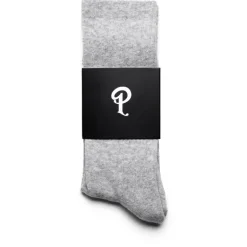 Politics Embroidered Crew Sock