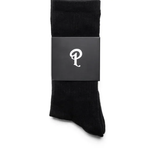 Politics Embroidered Crew Sock