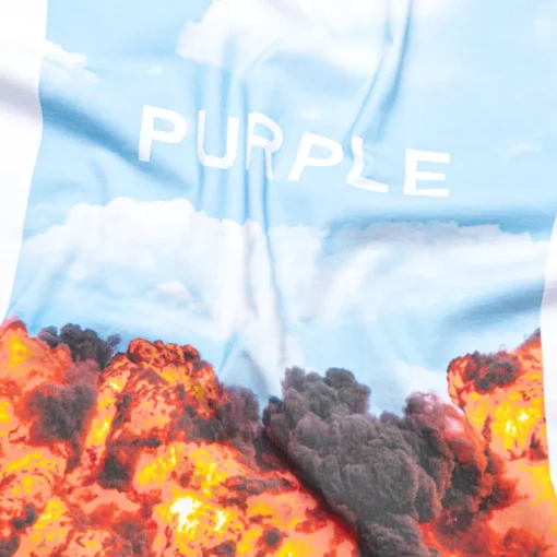 Purple Brand Above & Below Tee