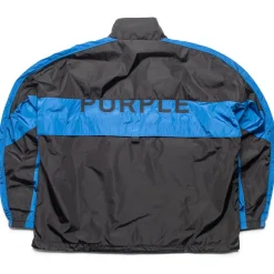 Purple Brand Color Blocked Track Jacket