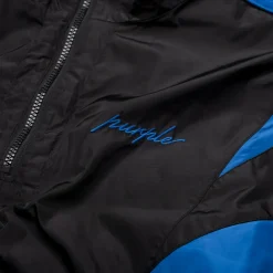 Purple Brand Color Blocked Track Jacket