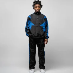 Purple Brand Color Blocked Track Jacket