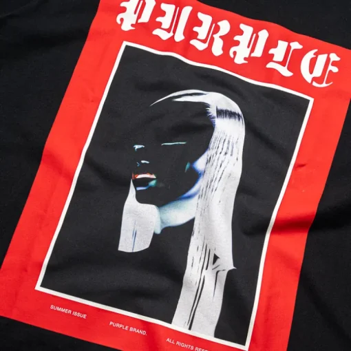 Purple Brand Cover Tee