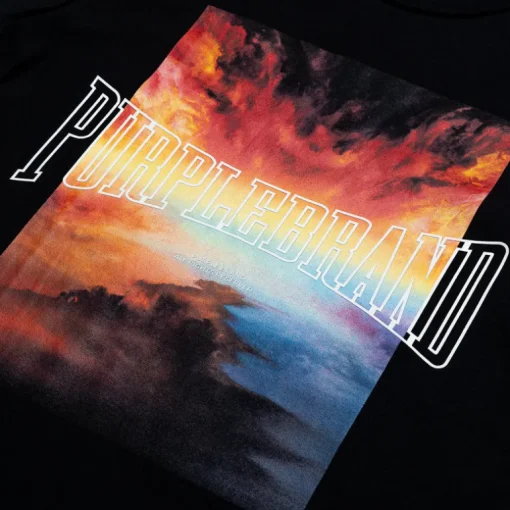 Purple Brand Fire In The Sky Tee