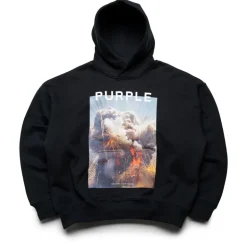 Purple Brand Fireworks Hoodie