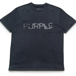 Purple Brand Liquid Wordmark Tee