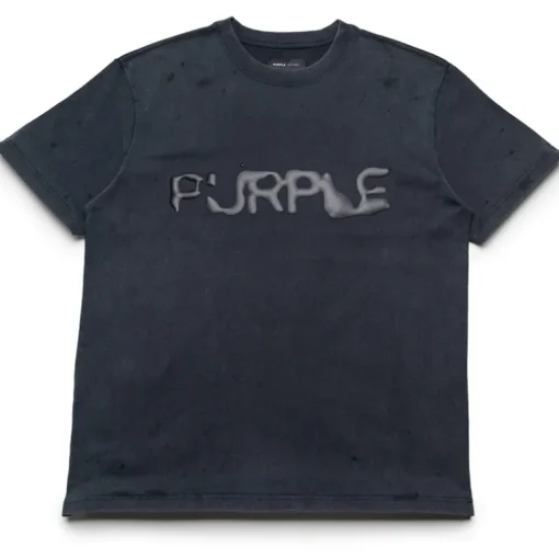Purple Brand Liquid Wordmark Tee