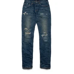 Purple Brand Low Rise Skinny Leg Light Destroy Jean