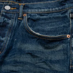 Purple Brand Low Rise Skinny Leg Light Destroy Jean
