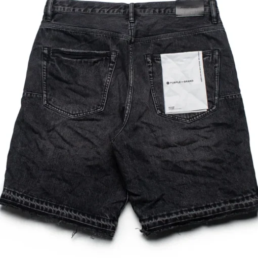 Purple Brand Tearaway Denim Shorts