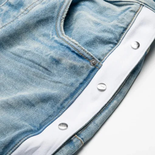 Purple Brand Tearaway Sidesnap Jean