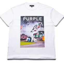 Purple Brand Textured Inside Out Tee