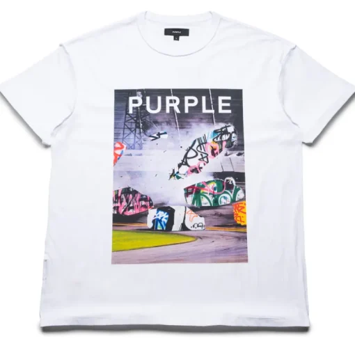 Purple Brand Textured Inside Out Tee