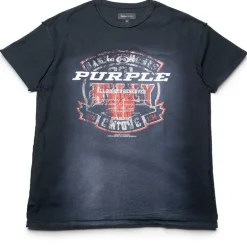 Purple Brand Textured Inside Out Tee