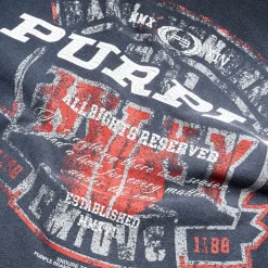 Purple Brand Textured Inside Out Tee
