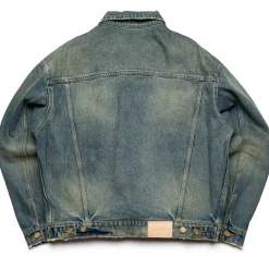 Purple Brand Vintage Dirty Oversized Jacket