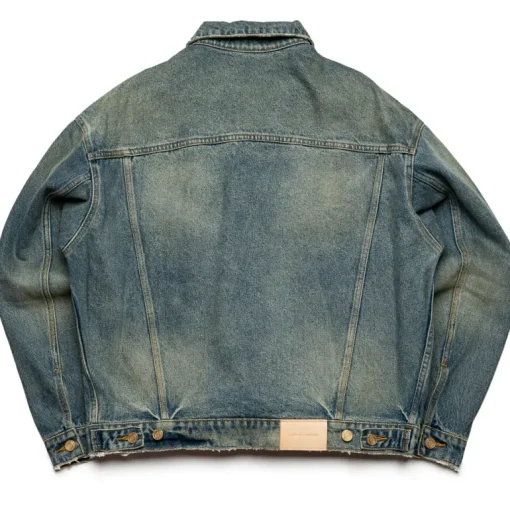 Purple Brand Vintage Dirty Oversized Jacket