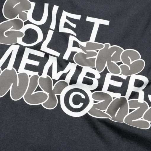 Quiet Golf Members Only Tee