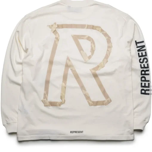 Represent Masking Tape Initial L/S Tee
