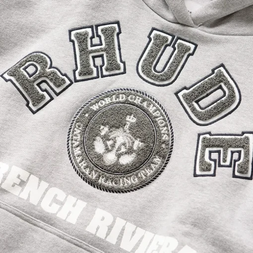 Rhude French Riviera Patch Hoodie