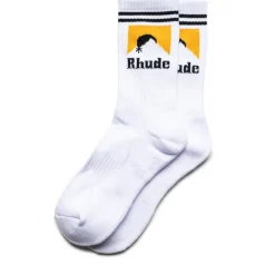 Rhude Striped Moonlight Sock