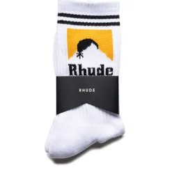Rhude Striped Moonlight Sock